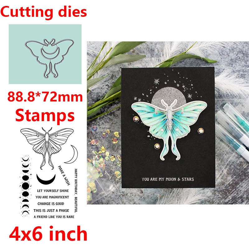 Bébé garçons filles animaux lucioles arbres Oecan scènes Phrases clair timbres matrices de découpe pour bricolage Scrapbooking artisanat cartes: Picture 3 / Only Stamps