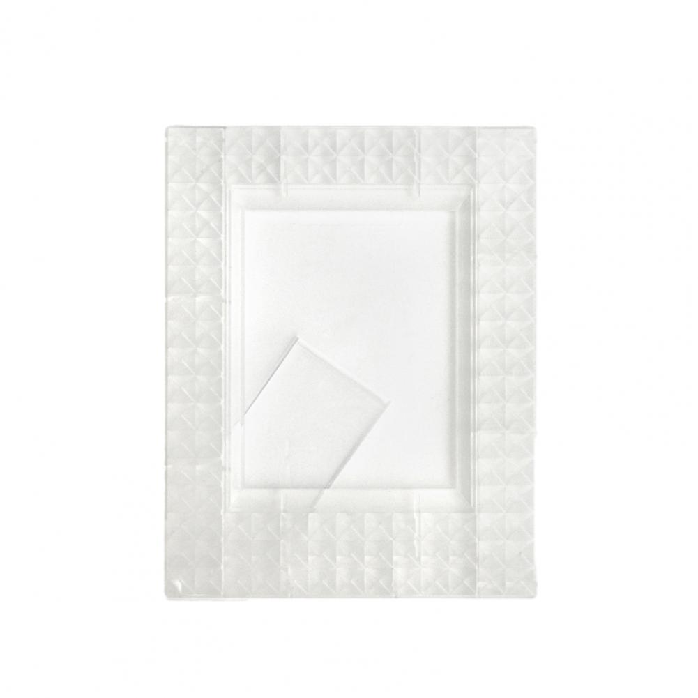 3 pouces pour Polaroid Instax Mini cadre Photo décor de bureau porte-carte Photo décoratif cadre de support Photo Vertical: Clair