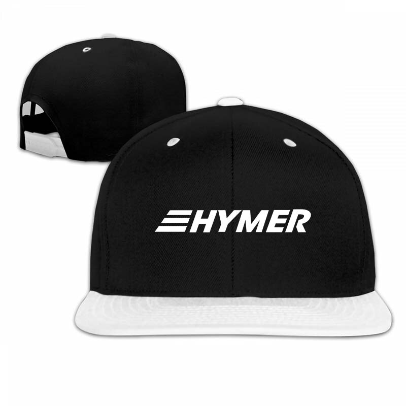 Hymer -sladies - Hymermobil Campervan motor-home mobile Baseball cap men women Trucker Hats adjustable cap: 5-White