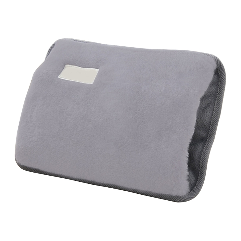 Bolsa de agua recargable, calentador de manos eléctrico de bolsillo, bolsa de calentador de botella de agua para invierno a prueba de explosiones: Rojo