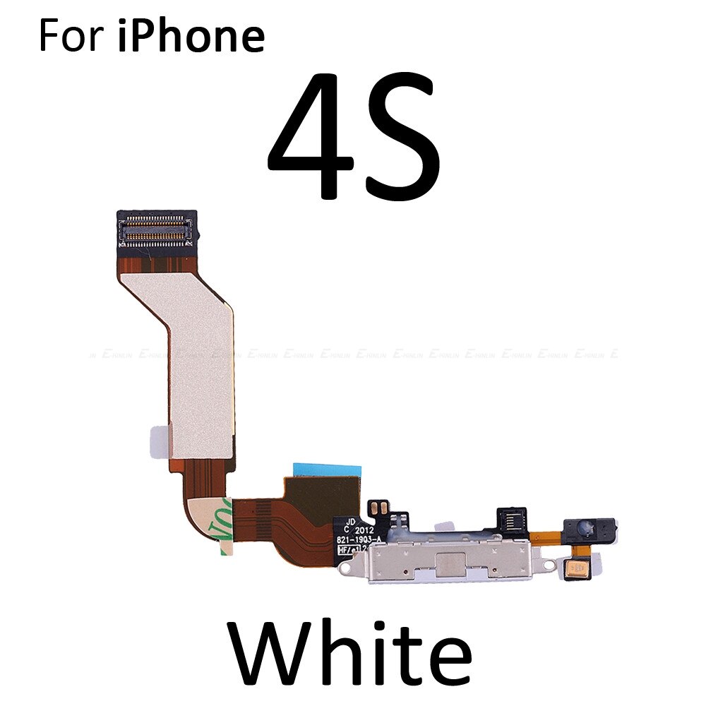 Charger Charging Port Dock Connector Flex Kabel Voor Iphone 4 4S 5 5S 5C Se Met Microfoon Hoofdtelefoon audio Jack Vervanging Deel