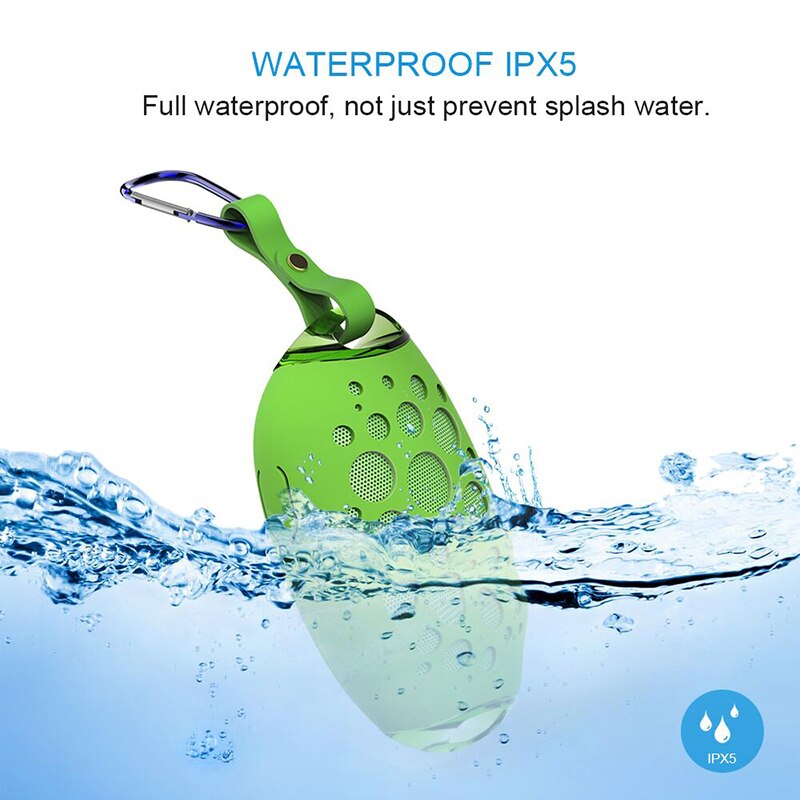 Mini Mango Draadloze Bluetooth Speaker MG X1 Outdoor Stereo Speaker Met Microfoon Haak Draagbare IP54 Waterdichte Ondersteuning Handsfree Bellen