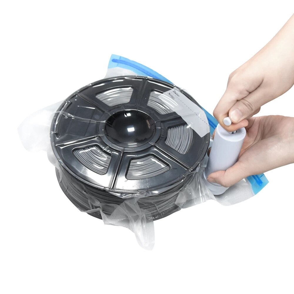 Filament vakuumpåsar förvaring säker förvara fuktbeständiga förseglingspåsar hålla tråden torr 3d skrivare filamentpåse pla torktumlare