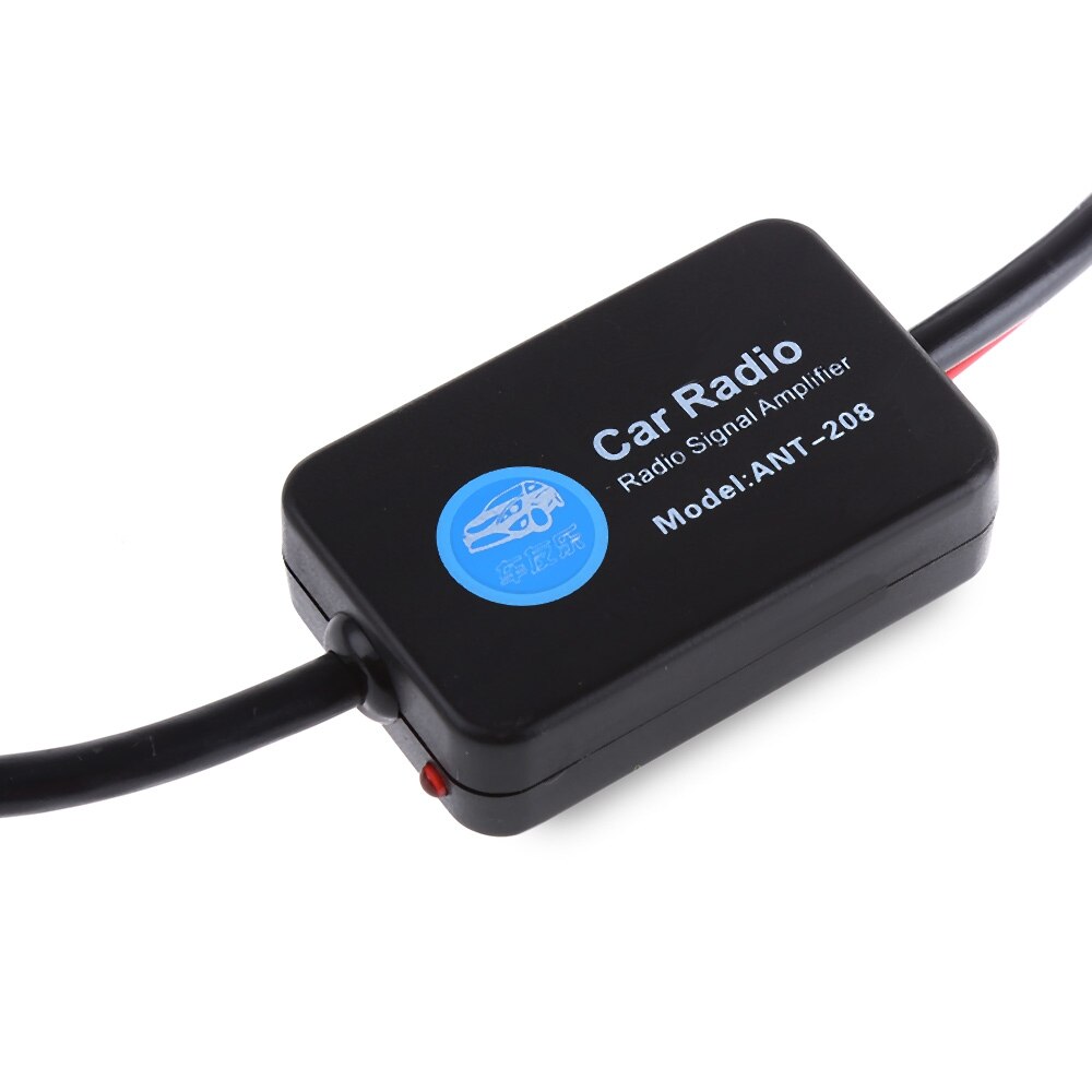 DC 12V Ant - 208 Radio FM Antenna Signal Amplifier Booster for Marine Car Boat RV