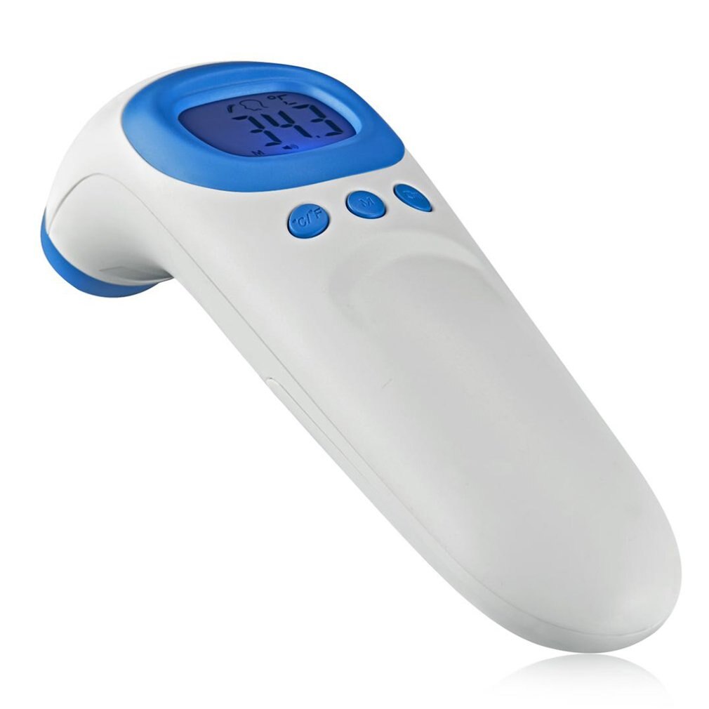 Digital LCD Non-Contact IR Infrared Thermometer Surface Temperature Measurement Data Hold Function Body Measuring Thermometer