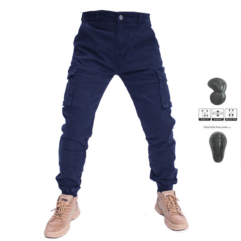 Ubs 06 broeken motor lente en herfst overall herenbroek heren rechte losse balk met beschermende kleding