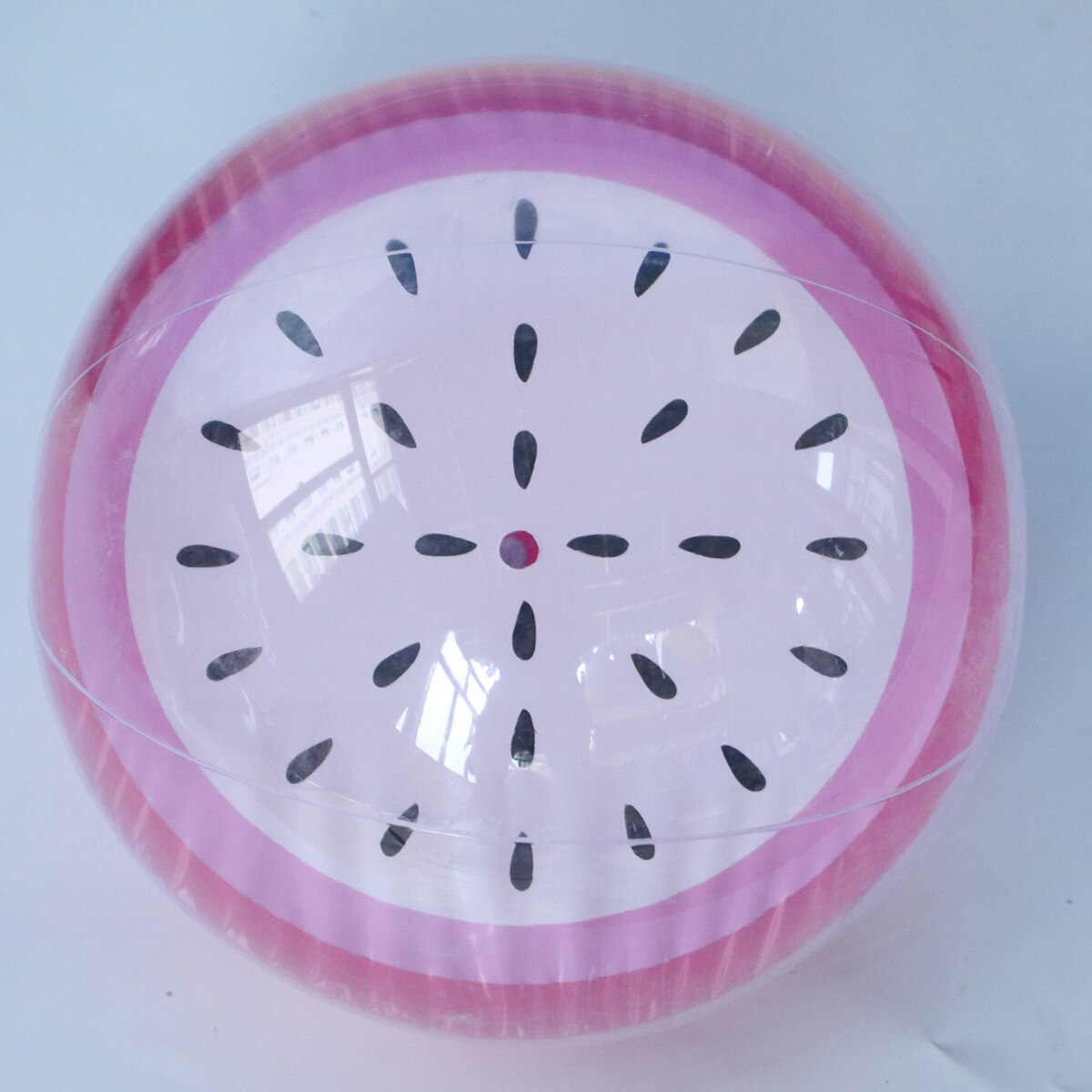 3d frugter pvc oppustelig badebold flerfarvet børn badelegetøj bold barn sommer strand bruser svømme legetøj værktøj tilbehør: Pitaya
