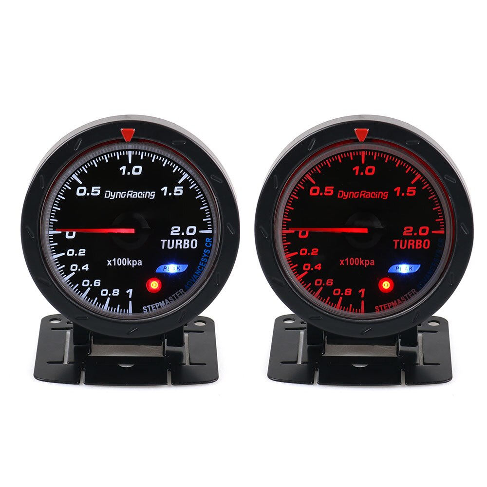 Dynoracing 60MM Volt meter Water temp Oil temp gauge Turbo Boost gauge Oil press meter Exhaust gas temp gauge EGT Vacuum gauge