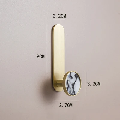 Goldene Garderobe Haken Messing Haken Wand Kleidung Hut L Aufhänger für Schlafzimmer Küche Badezimmer Verschiedene Farben Dekor Wohnaccessoires: Rosa