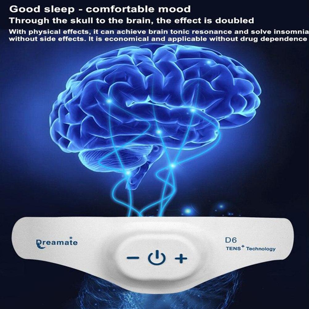 Intelligent Sleep Instrument Head Massager Micro-current Low-frequency Electronic Pulse Head Massage Physiotherapy
