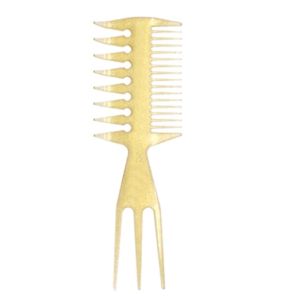 Styling Haar Borstel Olie Kam Professionele Salon Stijl Kapper Gereedschap Pluizige Vormgeven Haar Styling Tool: Golden Big
