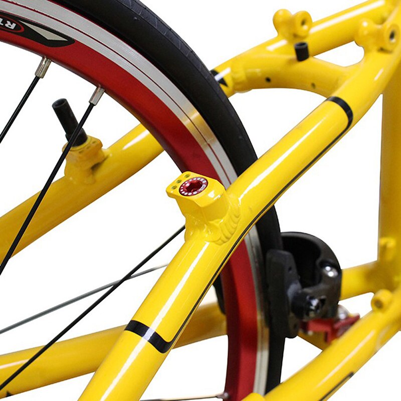 Tornillo de aluminio para bicicleta de carretera, piñón fijo M10 x 1,25, tornillos de montaje de poste de frenos