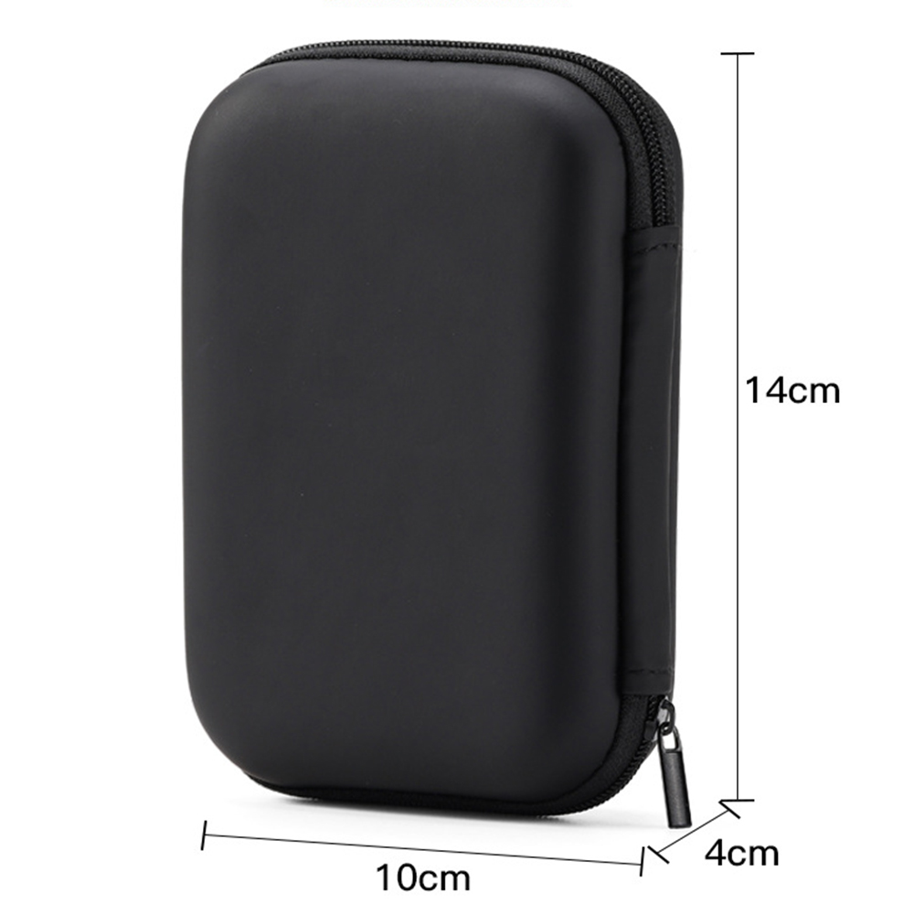 7 Farben erhältlich 2,5 Zoll HDD Kasten Tasche Fall Tragbare Festplatten-Tasche Headset-Tasche Multifunktions-Mobil-Energie-Pack Tragbare Tasche