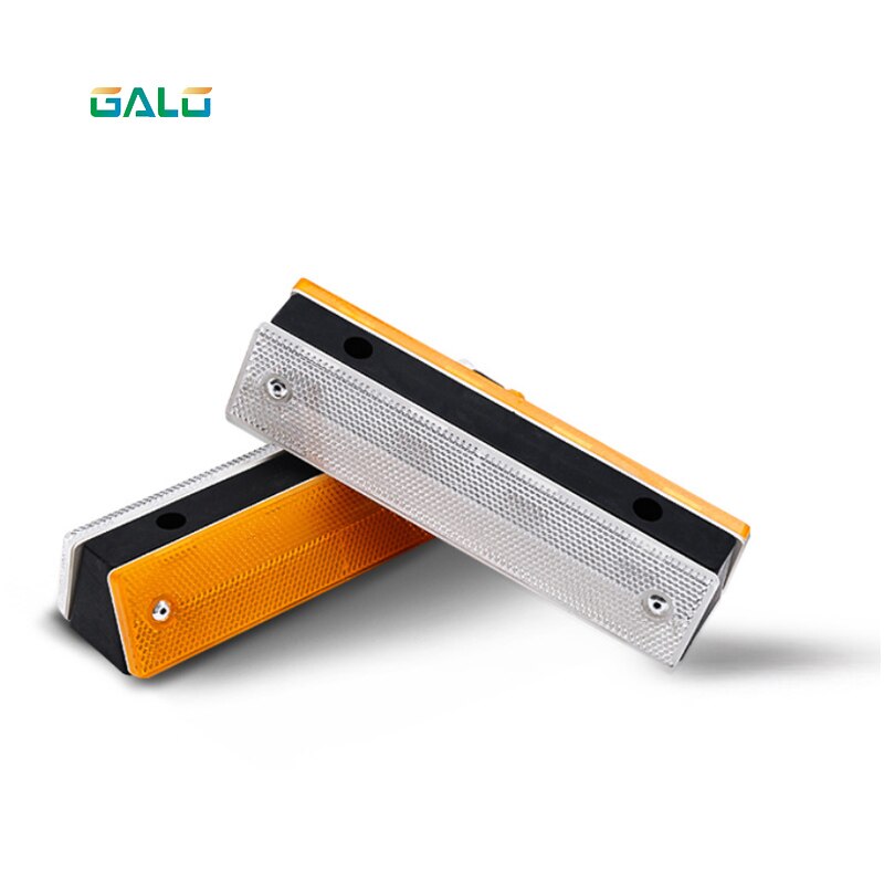 Reflective Material road stud Pavement Marker Anti-collision warning spike yellow LED