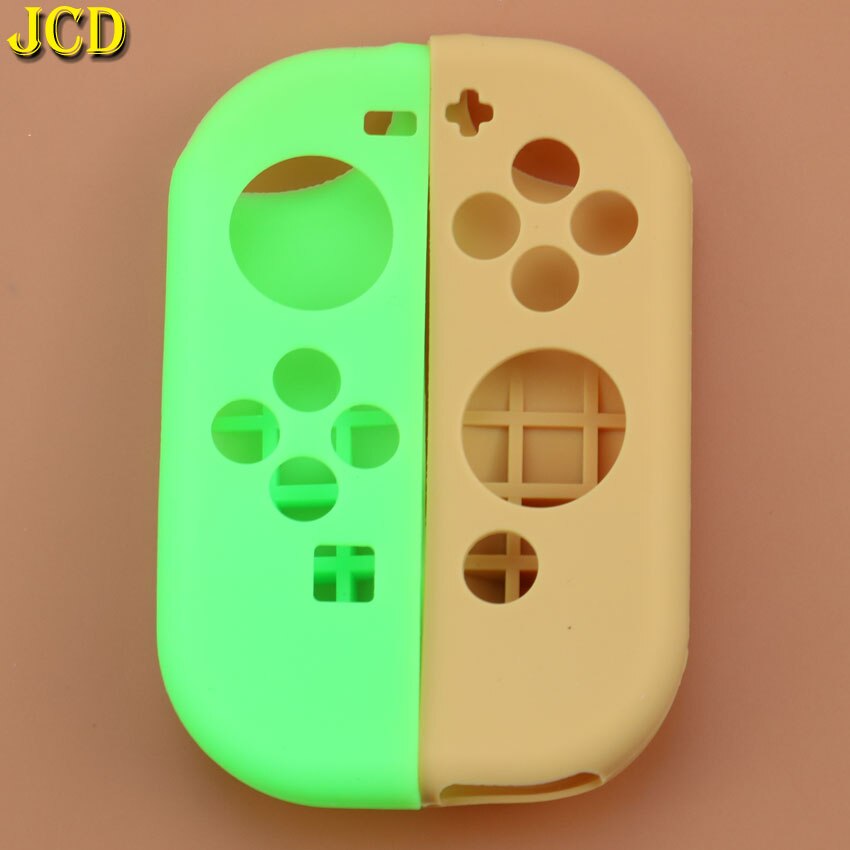 JCD della Gomma di Silicone Copertura Della Cassa Della Pelle Per Nintend Interruttore Gioia Con Controller Per NS Interruttore NX JoyCon Grip: GN