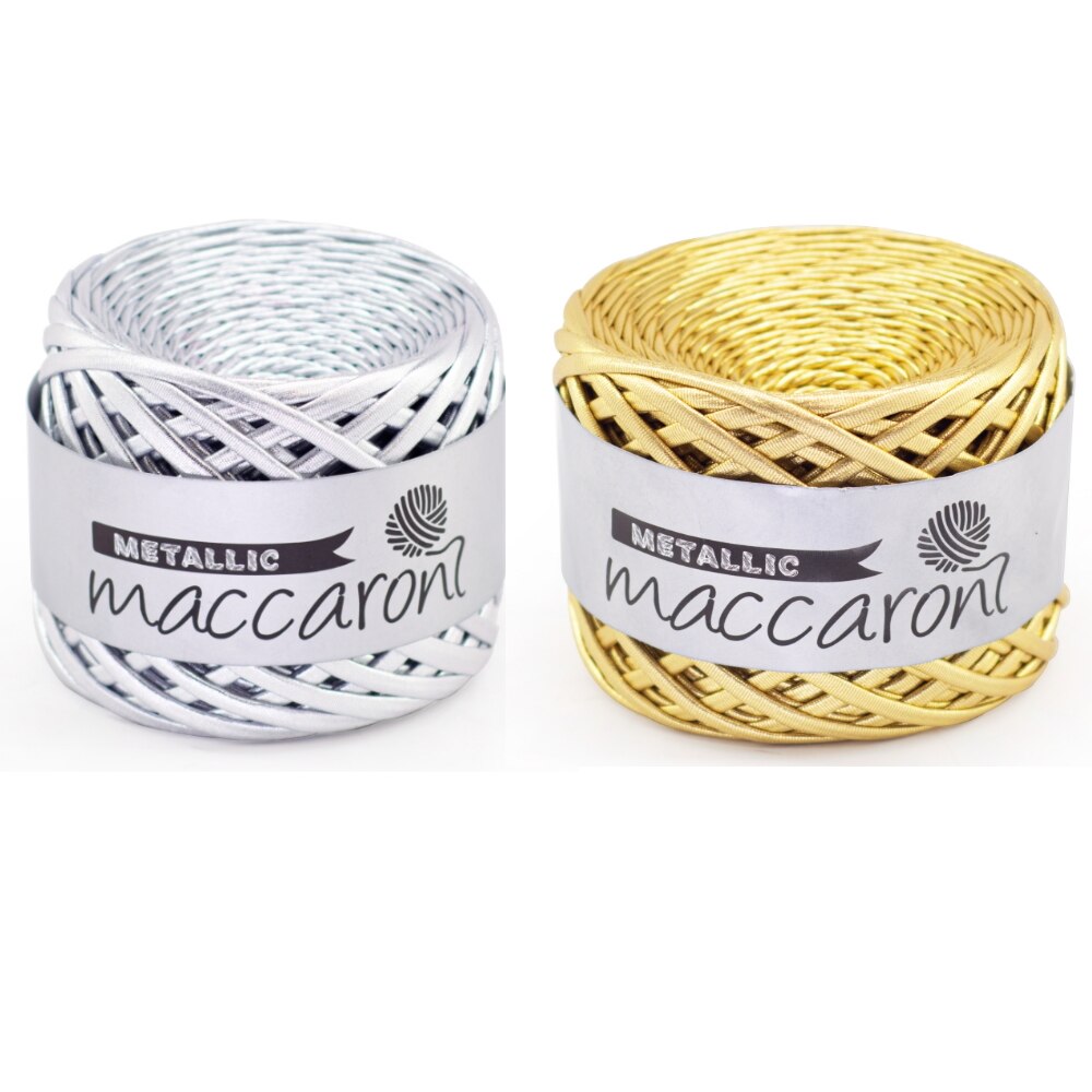 Maccaroni hilo de macramé metálico de 2,2mm