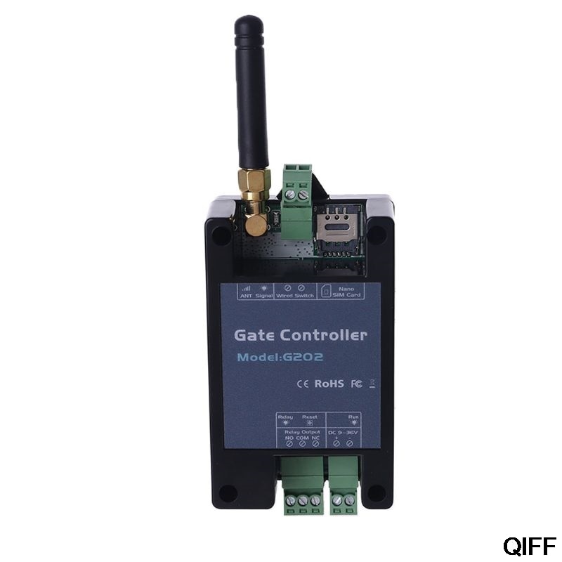 2G GSM Gate Opener Relay Switch Industrial Machine Switch Access Controller