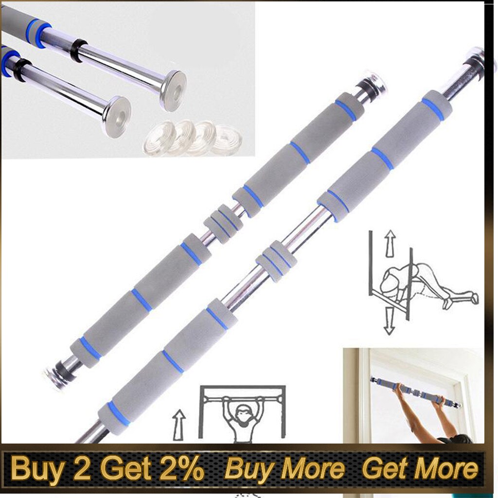 Multipurpose Door Horizontal Bars Steel Adjustable Home Gym Workout Pull Up Multipurpose Doorway Pull-up Equipments