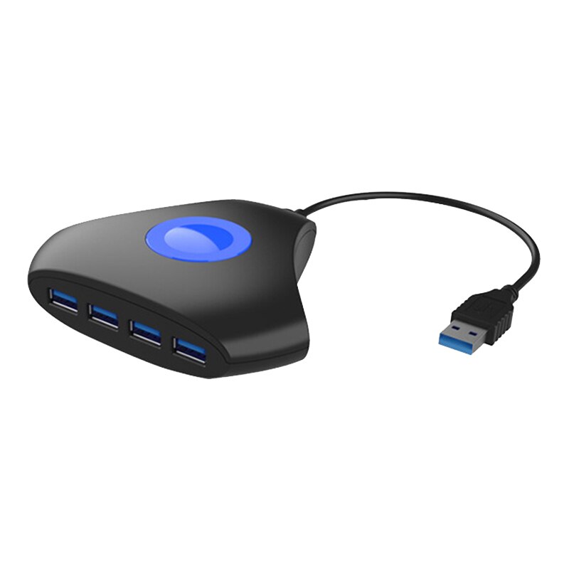 Usb 3.0 Hub High-Speed Transmissie Multifunctionele Vier-Poort Splitter Hub Uitbreiding Converter Usb Converter