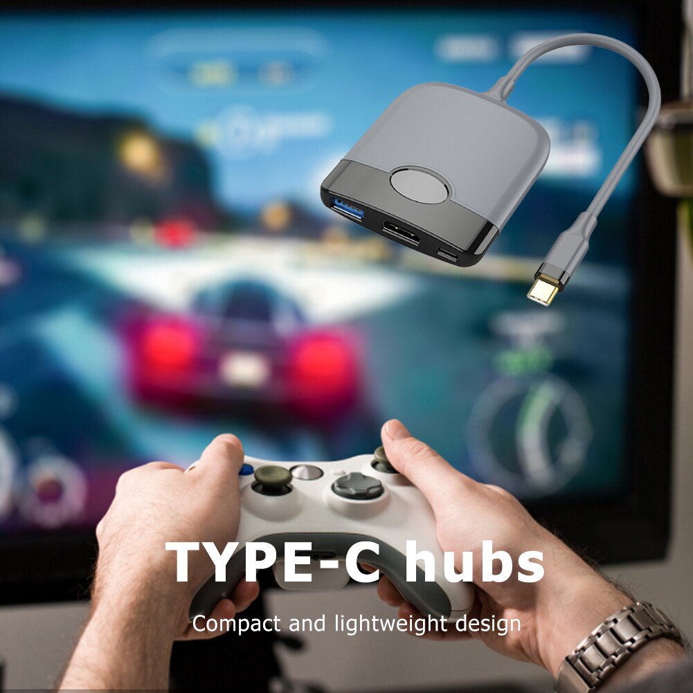 Switch Dock TV Dock for Nintendo Switch Portable Docking Station USB C to 4K HDMI USB 3.0 PD for Macbook Pro