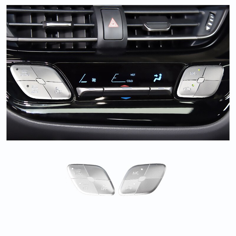 Auto Raam Glazen Lift Motor Start Stop Versnellingspook Panel Ac Knop Cover Schakelaar Frame Trim Voor Toyota C-hr Chr: I