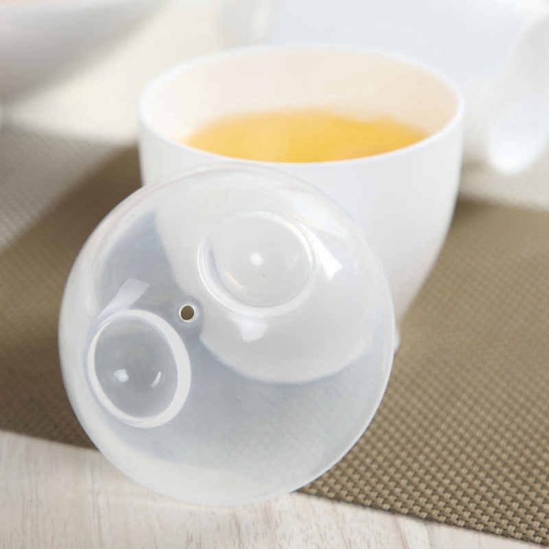 Mini Cute Steamed Egg Cup for Microwave Oven,Convenient and Nutritious Breakfast Boiled Egg Cup, 4 Pieces
