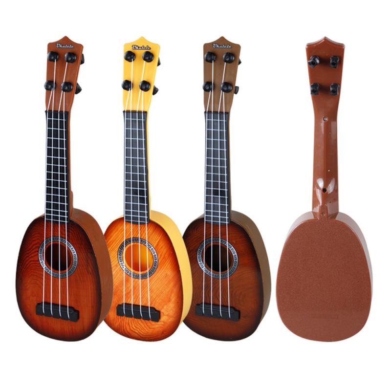 Mini Ukulele Kids Toy Simulation Guitar Musical Children Pretend Play Game Child Interest Training Musical Instrument