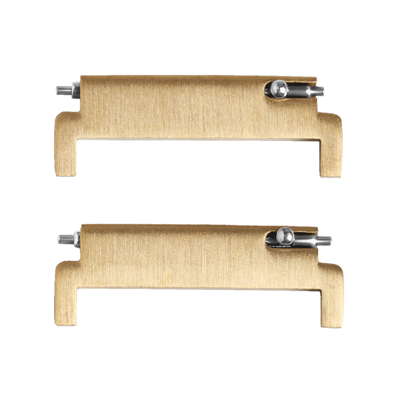 Adaptadores de correa de 20mm a 18mm 20mm 22mm a 22mm 22mm a 20mm, conectores de pines de liberación rápida, accesorios de barras de resorte para correa de reloj, 2 uds.: Negro carbón / 18 mm