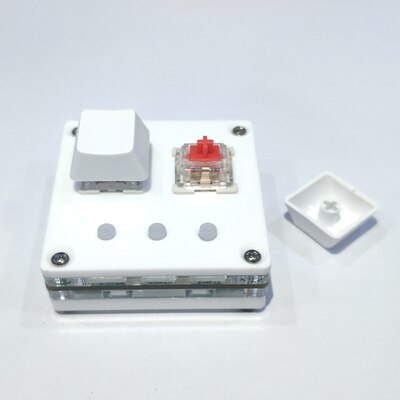 OSU – Mini-clavier à 2 touches, avec mot de passe, possibilité de copier et coller des touches de raccourci personnalisées, touche de changement de jeu, une touche: Red shaft