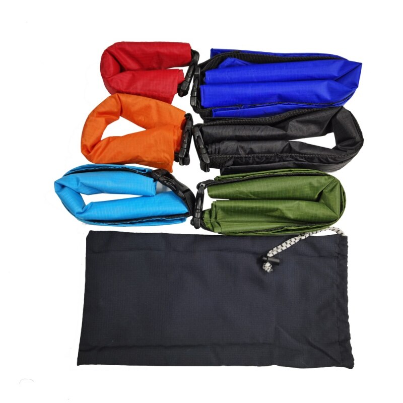 5 pezzi borsa impermeabile a secco confezione sacco nuoto rafting kayak trekking galleggiante vela canoa borsa per resistenza tutto'acqua