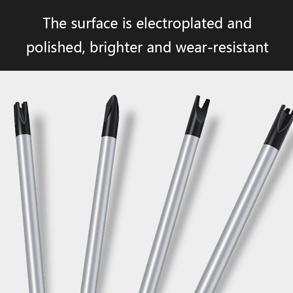 Inserti per cacciavite cacciavite triangolare a forcella a U Y/cacciaviti a croce interni impostato di utensili manuali riparazione giornaliera di alta precisione