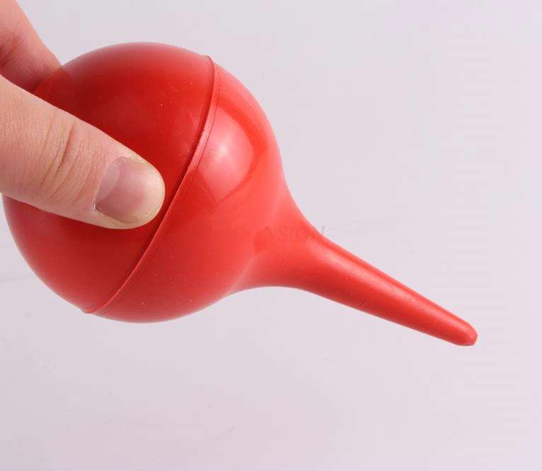 Örontvättboll silikon öronkula gummiläder laboratorieutrustning kraftfull blåsande dator dator dammborttagningsboll