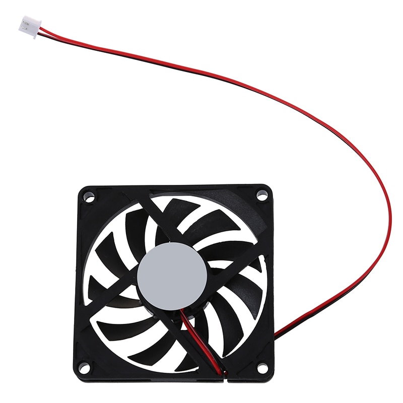 80mm 2 Pin Connector Cooling Fan for Computer Case CPU Cooler Radiator for video card Mini Cooling Fan radiator For