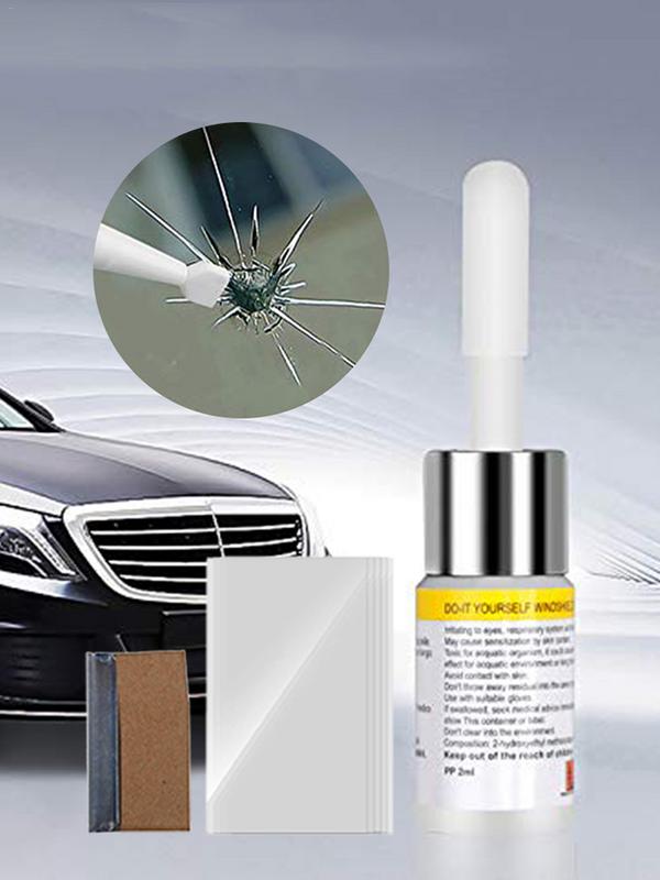 Auto Glas Nano Reparatie Vloeibaar Voertuig Raam Ruit Reparatie Tool Set Auto Ruit Scratch Crack Diy Reparatie Tool Set