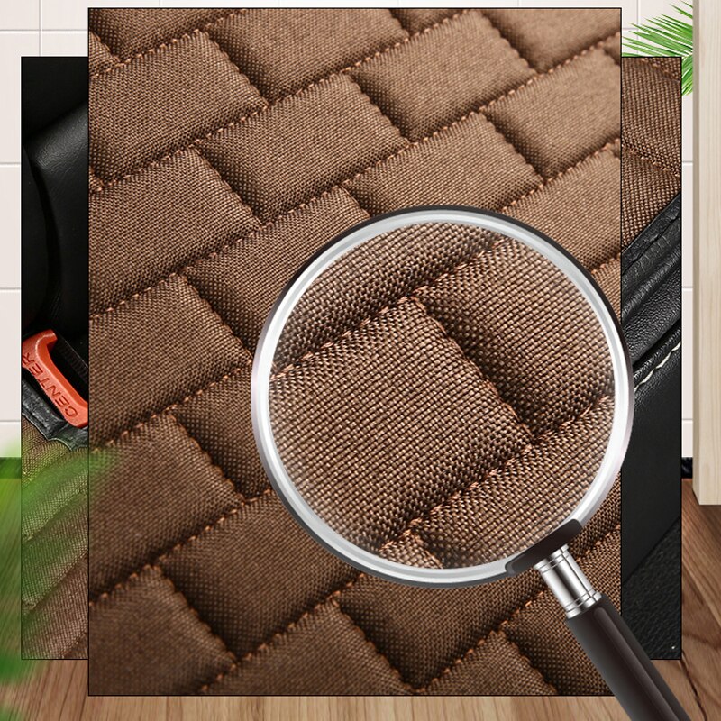 Line Car Seat Cover Protector Pad Mat for Auto Front Back Driving Seat With Backrest Summer Cushion for Truck Suv or Van