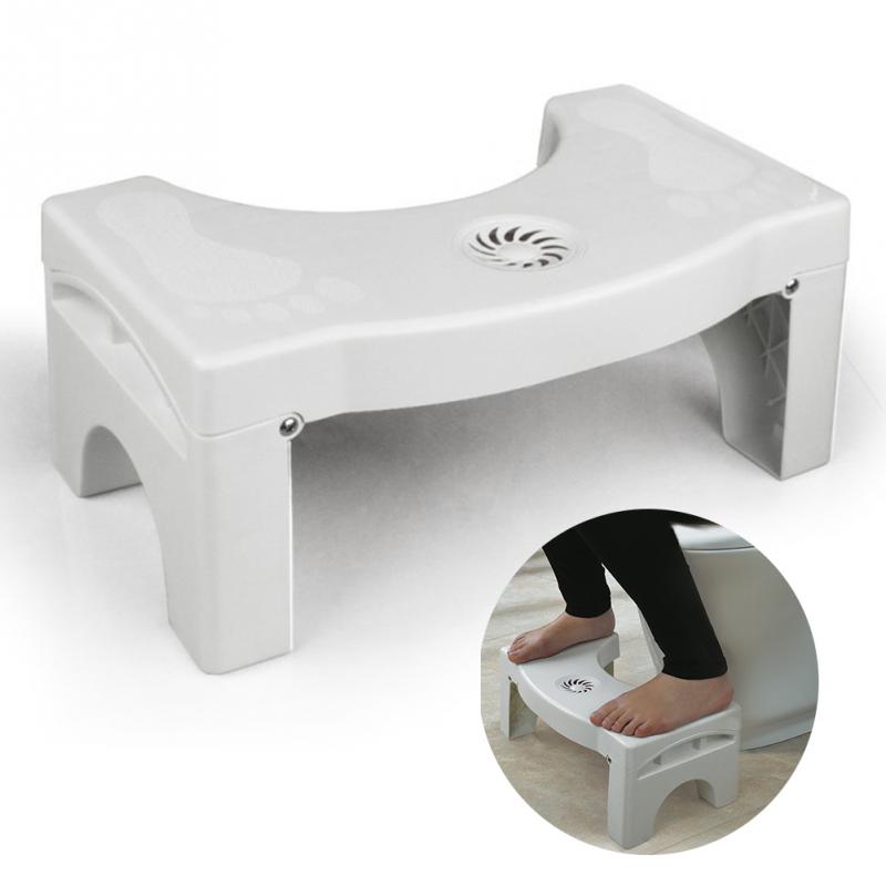 Foldable For Kids Footstool Anti Constipation Bathroom Plastic Squatting Stool Toilet