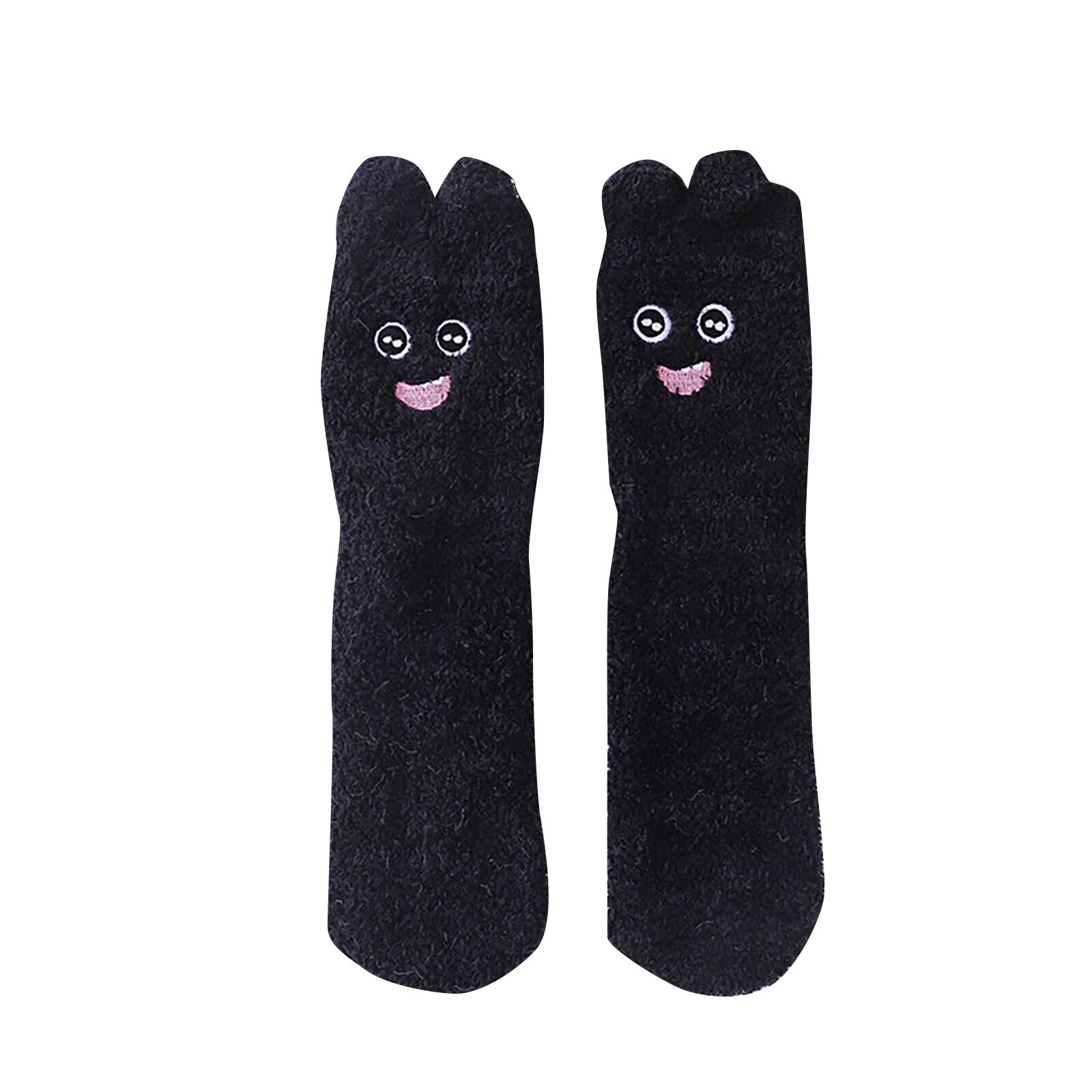 Chaussettes en molleton pour femmes, mignonnes, épaisses, chaudes, pour dormir au sol, pour la maison, c50: C