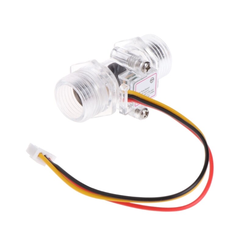 Wasser Fluss Sensor G1/2 "Flüssigkeit fließen Meter Wasser Kontrolle Transparente Gehäbenutzen