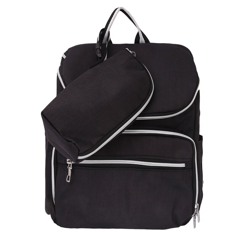 Multifunctional Mummy Backpack Large Capacity Organizer USB Charging Port with Nursery Bottle Thermal Bag Multifunction Backpack