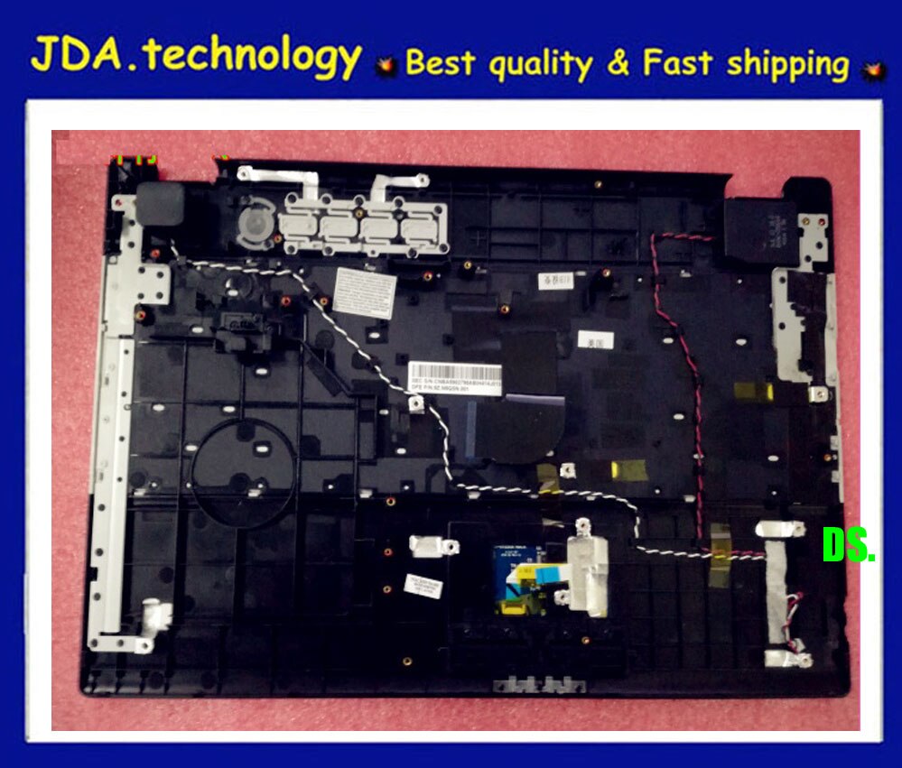 Cubierta superior de reposamanos para SAMSUNG RF510, RF511, NP-RF510, portátil, teclado europeo, Touchpad, novedad/original, NP-RF511
