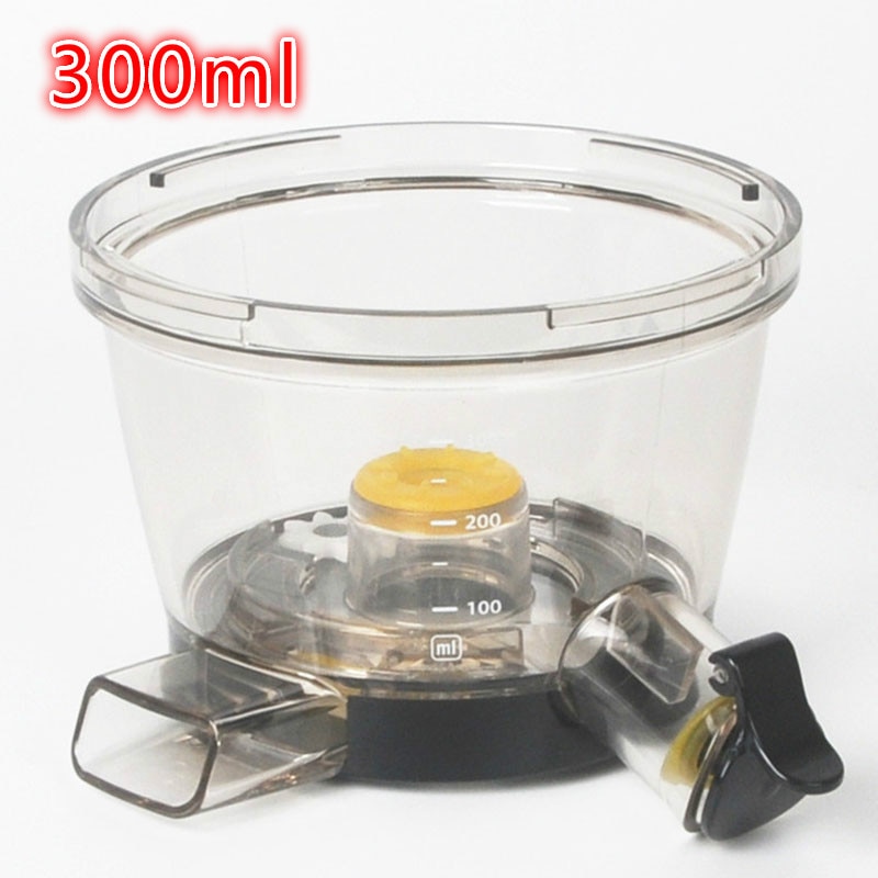 Hurom-accesorios para máquina de jugo, taza de molienda de 300ml para HU-100PLUS, HU-200PLUS, 300PLUS, HU-400PLUS, HU-500PLUS, HU-700PLUS