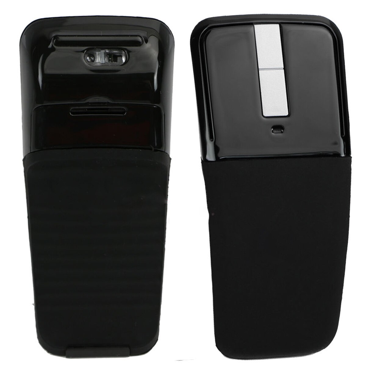 SOONHUA Wireless Optical Arc Touch Mouse Mice Wireless Mouses 2.4GHz With USB Receiver For PC Laptop Computer