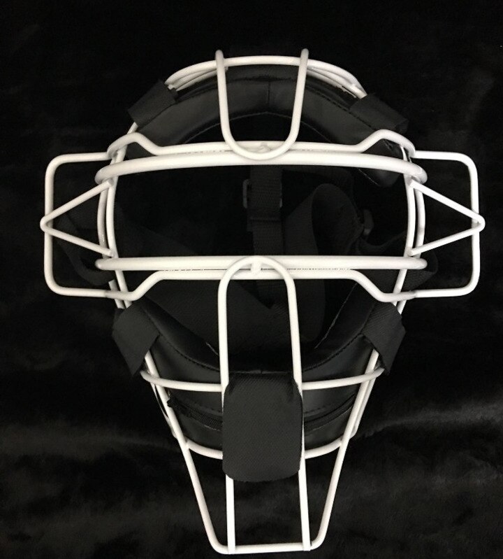 Professionele Klassieke Baseball Beschermende Helm voor Volwassen Softbal Honkbal Masker Catcher hoofd bescherming apparatuur B81406: 1