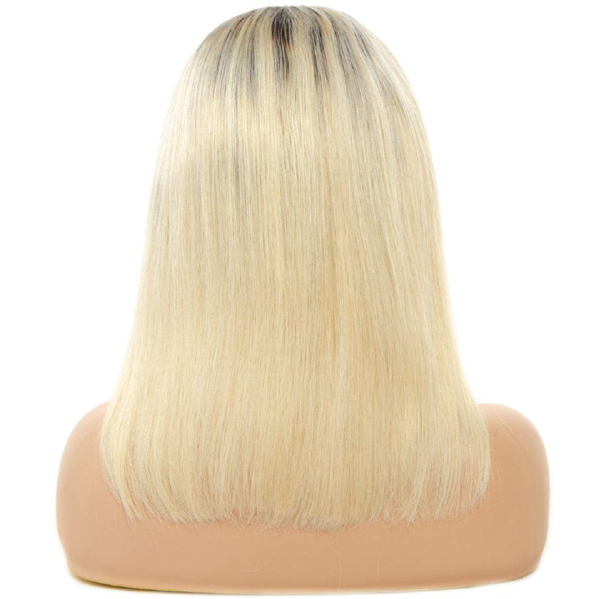 Dlme 1B 613 Synthetische Lace Front Pruik Voor Zwarte Vrouwen Hittebestendige Haar Blonde Korte Bob Pruiken