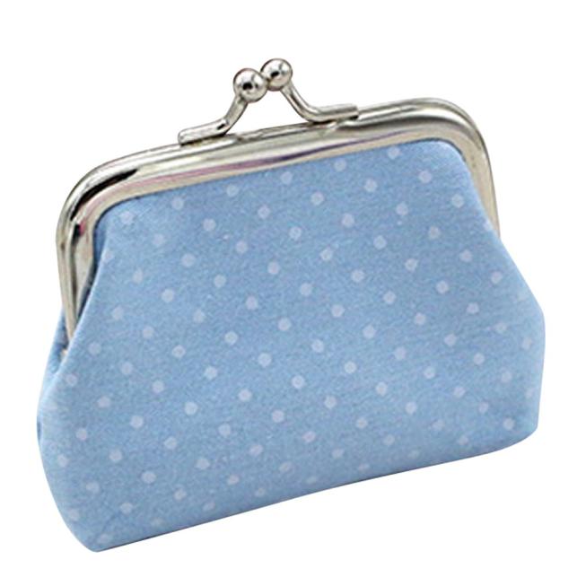 Aelicy Girl Wallet Coin Purse Cheap Women Bags Small Pouch Wallet Holder purse vintage retro Clutch Handbag Bag Bolsos Mujer: Blue