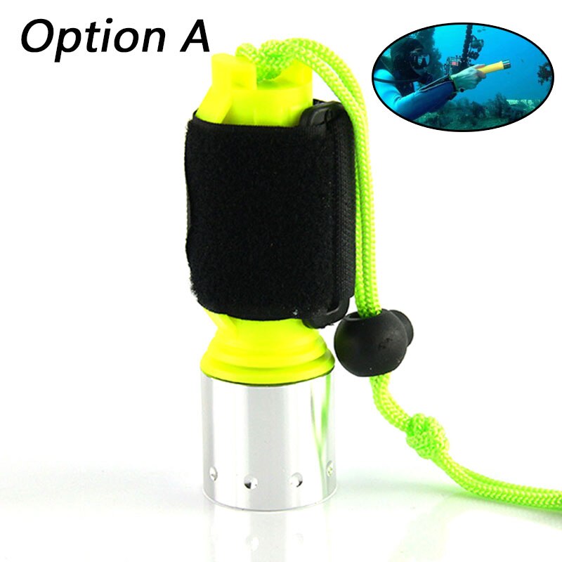 2000LM T6/ Q5 LED Waterproof scuba Diver Diving Flashlight underwater Flash Light Torch