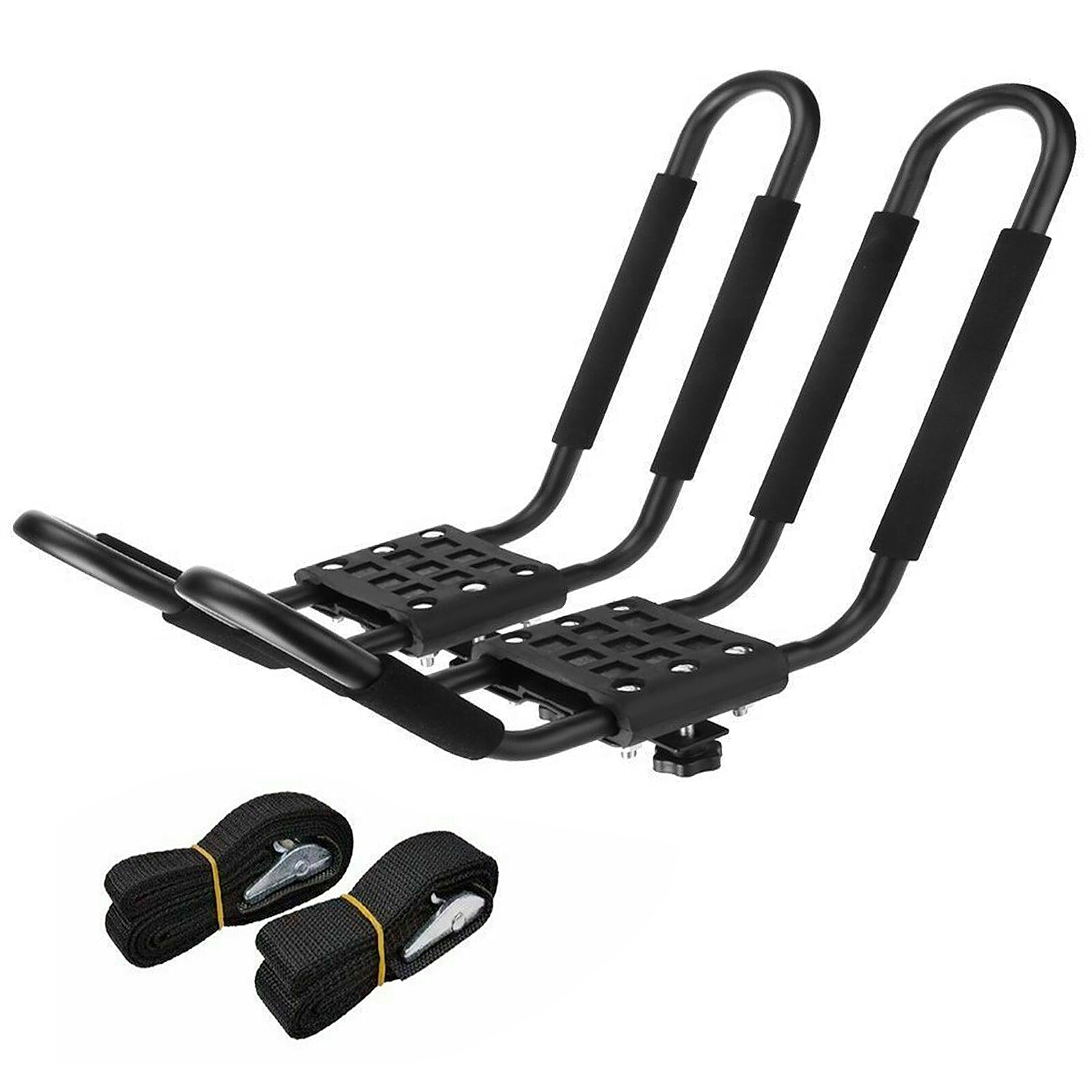2PCS Kayak Roof Rack Universal Rooftop Rack Carrier For Kayak Canoe Paddle Boat Surf Ski Universal Roof Rack
