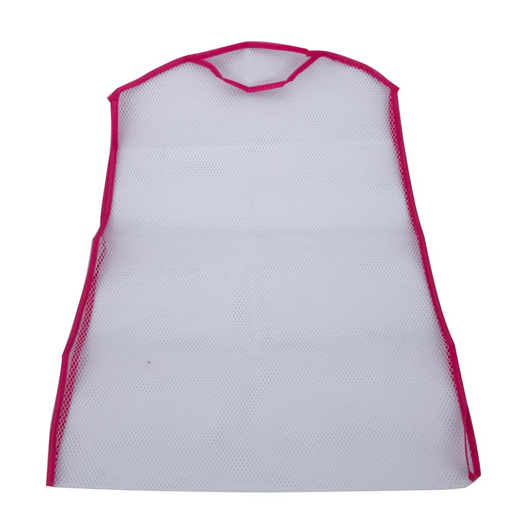 Colgador multifunción de rejilla para estante de secado de almohadas a prueba de viento para balcón: Rosa