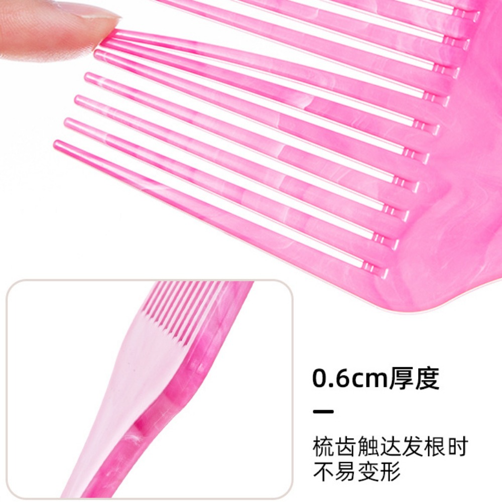 Frisør hårstyling afro kam frisørkam krøllete hårplukkeverktøy egnet for naturlig krøllete hår расческа для волос