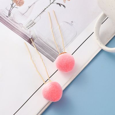 Leuke Haaraccessoires Voor Meisjes Roze Perzik Hanfu Haarspeld: 1